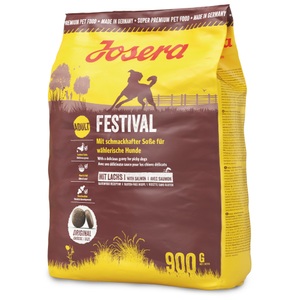 Josera, Josera Festival - 4,5 kg (5 x 900 g), Josera Festival Trockenfutter für wählerische Hunde - Braun -