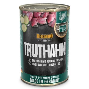 Belcando, Belcando Super Premium 12 x 400 g - Pute mit Reis & Zucchini, Belcando Super Premium 1 x 400 g - Truthahn mit Reis & Zucchini