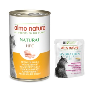 Almo Nature Classic, Sparpaket Almo Nature HFC Natural 24 x 140 g - Hühnerbrust, Almo Nature HFC Natural 6 x 140 g - Hühnerbrust