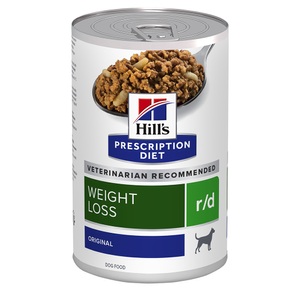 Hill´s Prescription Diet, Hill's Prescription Diet r/d Weight Loss Nassfutter für Hunde - 24 x 350 g, 10 + 2 gratis! Hill's Prescription Diet 12 x 350 g / 360 g / 370 g - r/d Weight Loss 12 x 350 g