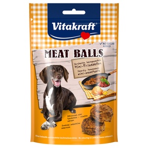Vitakraft, Vitakraft Meat Balls - Sparpaket: 6 x 80 g, Vitakraft Meat Balls - 80 g