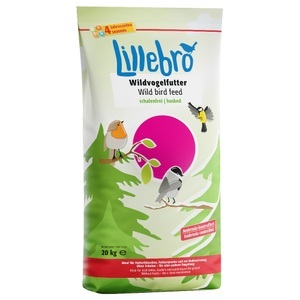 Lillebro, Lillebro Wildvogelfutter schalenfrei - 20 kg, Lillebro schalenfrei - 20 kg