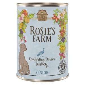 Rosie´s Farm, Rosie´s Farm Senior 6 x 400 g - Truthahn
