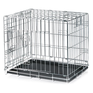 Trixie, Trixie JAULA TRANSPORTE ZINCADA 64*54*48CM, Trixie Friends on Tour Home Kennel - L 64 x B 48 x H 54 cm