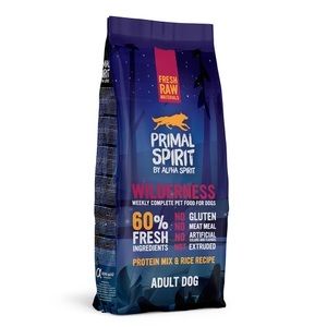 Primal, Primal Spirit 60% Wilderness Hundefutter - 12 kg, Primal Spirit 60% Wilderness Hundefutter - 12 kg