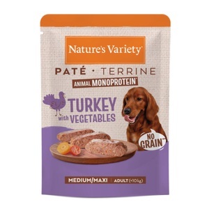 Nature’s Variety, Megapack Nature's Variety Original Paté No Grain Medium/Maxi Adult 16 x 300 g - Truthahn