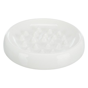 Trixie, Trixie Anti-Schling-Napf für Katzen Slow Feed aus Keramik 250ml ø18cm, Trixie Keramiknapf Slow Feed - 250 ml, Ø 18 cm