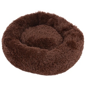 TIAKI, TIAKI Kuschelbett No Stress, braun - Ø 75 x H 25 cm, TIAKI Kuschelbett No Stress, braun - Ø 75 x H 25 cm