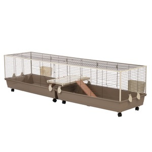 TIAKI, TIAKI Kaninchenkäfig XXL - L 240 x B 58 x H 52 cm, TIAKI Kaninchenkäfig XXL - L 240 x B 58 x H 52 cm