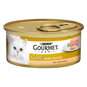 Gourmet, Gourmet Gold Feine Pastete 12 x 85 g - Truthahn, Gourmet Gold Feine Pastete 12 x 85 g - Truthahn