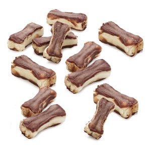 Lukullus, Lukullus feine Kauknochen 12 x 5 cm (120 g) - Lamm, Zum Sonderpreis! Lukullus Kauknochen 120 g - Lamm 12 x 5 cm