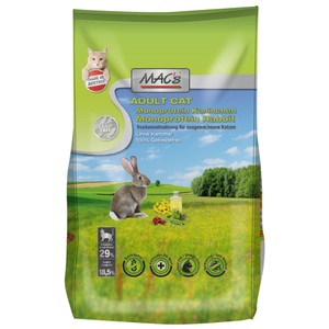 MAC´s, MAC´s Cat Adult Monoprotein Kaninchen - 1,5 kg, MAC's Cat Adult Monoprotein Kaninchen 1,5kg
