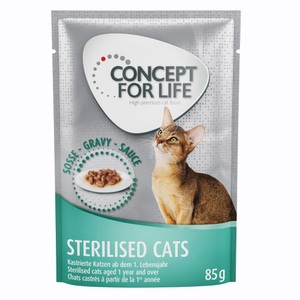 Concept for Life, Concept for Life Sterilised Cats - 3 kg, 