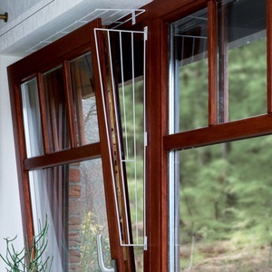 Trixie, Trixie Schutzgitter für Fenster für die Seite, Trixie Kippfenster-Schutzgitter weiß - Ausführung 1: Befestigung an der Fensterseite (1 Teil)