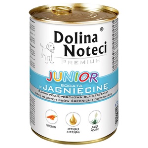 Dolina Noteci, Dolina Noteci Premium Junior Megapack, 48 x 400 g - Lamm, Dolina Noteci Premium Junior, 24 x 400 g - Lamm