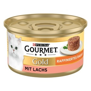 Gourmet, Gourmet Gold Raffiniertes Ragout 12 x 85 g - Lachs, Gourmet Gold Raffiniertes Ragout 12 x 85 g - Lachs