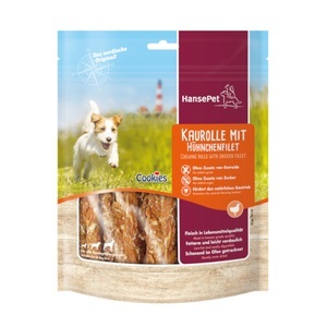 Cookie´s, Cookies Delikatess Kaurollen mit Hähnchenfiletstreifen - 200 g, Cookies Delikatess Kaurolle mit Hühnchenfiletstreifen - 200 g