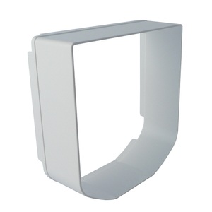SureFlap, SureFlap DualScan™ Mikrochip Katzenklappe - Tunnelverlängerung weiß, SureFlap Tunnelelement zu Freilauftüre und DualScan