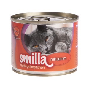 Smilla, Smilla Geflügeltöpfchen 6 x 200 g - zartes Geflügel mit Lamm, Smilla Geflügeltöpfchen 6 x 200 g - zartes Geflügel mit Lamm