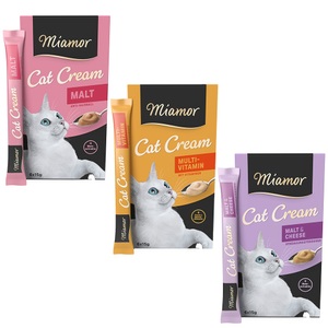 Miamor, Miamor Cat Snack Malt-Cream & Käse - 6 x 15 g, Miamor Cat Snack Malt-Cream & Käse - 6 x 15 g