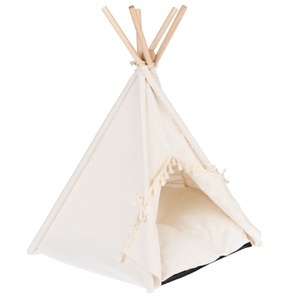Modern Living, Modern Living Katzenzelt Lima - L 76 x B 73 x H 74 cm, creme, Modern Living Katzenzelt Lima - L 76 x B 73 x H 74 cm, creme