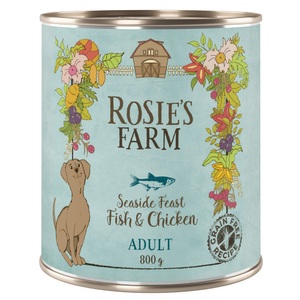 Rosie´s Farm, Rosie's Farm Adult 6 x 800 g - Fisch & Huhn, Rosie's Farm Adult 6 x 800 g - Fisch & Huhn