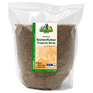 Hugro, Hugro Exotenfutter Basismischung - Sparpaket: 2 x 4 kg, Hugro Exotenfutter Basismischung - 4 kg