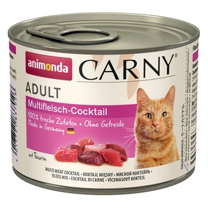 Animonda Carny, Animonda Carny Adult 6 x 200 g - Multifleisch-Cocktail, Animonda Carny Adult 6 x 200 g - Multifleisch-Cocktail