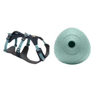 Ruffwear, Ruffwear Flagline? Geschirr - Basalt Grey -, Ruffwear Flagline Hundegeschirr, Basalt Grey - Größe S: 56 - 69 cm Brustumfang