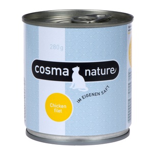 Cosma, Sparpaket Cosma Nature 12 x 280 g - Hühnchenfilet, Cosma Nature 6 x 280 g - Hühnchenfilet