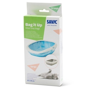 savic, Savic Bag it Up Litter Tray Bags - Large - 12 Stück, Savic Bag it Up Litter Tray Bags - Large (12 Stück)