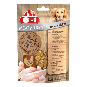 8in1, 8in1 Meaty Treats - 2 x Hähnchenbrust (2 x 50 g), 8in1 Meaty Treats - Hähnchenbrust (50 g)