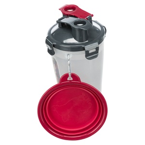 Trixie, Trixie Futter- und Wasserbehälter - 2 x 350 ml, Ø 11 x H 23 cm, Trixie Futter- und Wasserbehälter - 2 x 350 ml, Ø 11 x H 23 cm