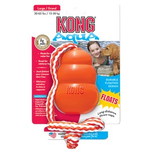 Kong, Kong Aqua - L (10 cm), KONG Aqua mit Wurftau L