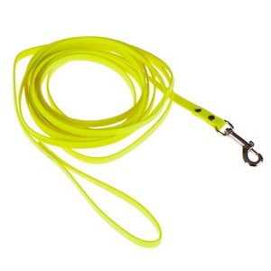 Heim, Sparset: Heim Biothane® Suchleine + Hundekotbeutel, 16 Rollen - 5 m lang, 13 mm breit, Heim BioThane® Suchleine, neon-gelb - 5 m lang, 13 mm breit