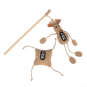 TIAKI, TIAKI Katzenspielzeug-Set Maus mit Katzenminze - 2er Set, 