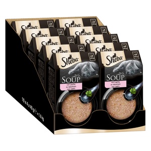 Sheba, Sheba Classic Soup mit Lachs 4x40g, Sheba Soup Lachs 4x40g
