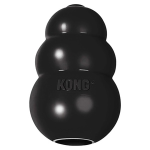 Kong, Extreme KONG Small, schwarz, 7cm Hunde Spielzeug, KONG Extreme schwarz S Kauspielzeug