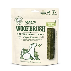 Lily´s Kitchen, Lily\'s Kitchen Lily's Kitchen Kaustange, LILY'S KITCHEN Woofbrush Zahnkauartikel für Hunde 7 Stück für mittelgroße Hunde 7x28 g