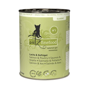 catz finefood, catz finefood 6 x 400 g - Lachs & Geflügel, catz finefood 6 x 400 g - Lachs & Geflügel