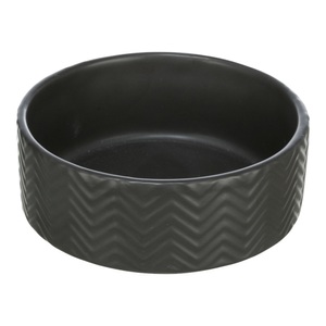 Trixie, Trixie Keramik Napf, schwarz - 400 ml, Ø 13 cm