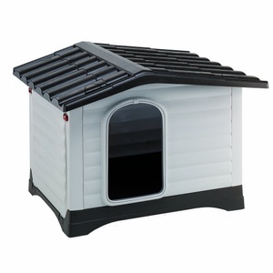 ferplast, Ferplast Kunststoffhundehütte Dogvilla - Dogvilla 90: L 88 x T 72 x H 65 cm, Ferplast Kunststoffhundehütte Dogvilla - Größe 90: B 88 x T 72 x H 65 cm