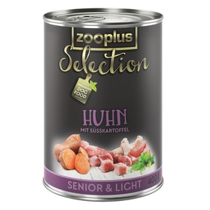 Zooplus, zooplus Selection Senior & Light Huhn - 6 x 400 g, 