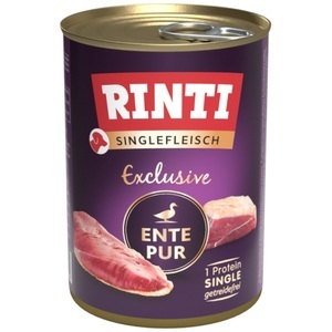 RINTI, RINTI Singlefleisch Exclusive 6 x 400 g - Ente pur, RINTI Singlefleisch Exclusive 6 x 400 g - Ente pur