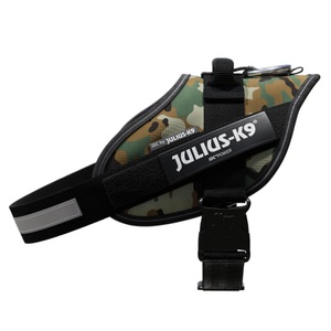 Julius-K9, JULIUS-K9 IDC®-Powergeschirr - camouflage - Größe 0: Brustumfang 58 - 76 cm, JULIUS-K9 IDC®-Powergeschirr - camouflage - Grösse M: Brustumfang 58 - 76 cm