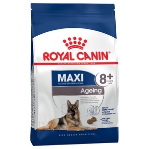 Royal Canin Size, Grossgebinde Royal Canin Size + 180 g Wolf of Wilderness Snack gratis! - Maxi Ageing 8+ (15 kg), Royal Canin Maxi Ageing 8+ - 15 kg