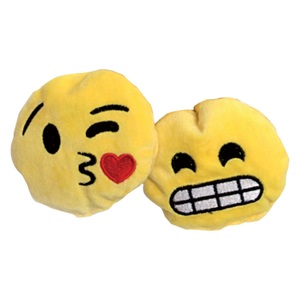 Aumüller, Aumüller Emojis Baldrian-Katzenspielkissen - 2 st, Sparset! Aumüller Emojis Baldrian-Katzenspielkissen - 2 Stück