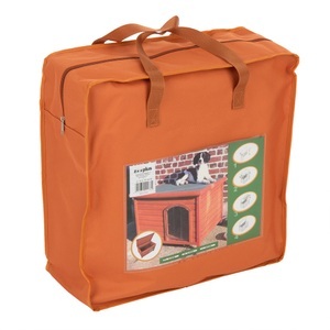 zooplus Exclusive, Trixie Natura Flachdach-Hundehütte Classic - Isolierung für Grösse S-M: B 75 x T 48 x H 43 cm, Isolierung für Flachdach Hundehütte Woody - B 74 x T 44 x H 42 cm für Grösse S