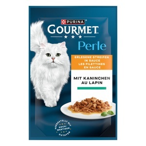 Gourmet, Megapack Gourmet Perle 24 x 85 g - Erlesene Streifen mit Kaninchen, Gourmet Perle 26 x 85 g - Kaninchen