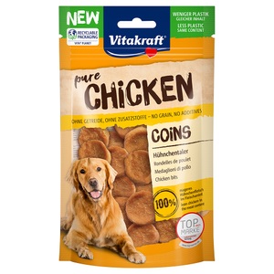 Vitakraft, Vitakraft CHICKEN Hühnchentaler - 6 x 80 g, Vitakraft CHICKEN Hühnchentaler - 80 g